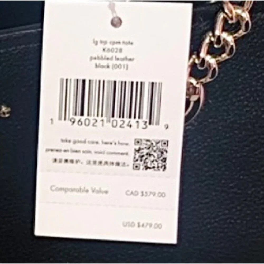 Kate Spade Infinite Large Triple Compartment Tote In Black
